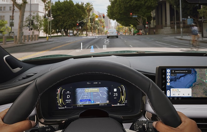QX60 HUD Technology