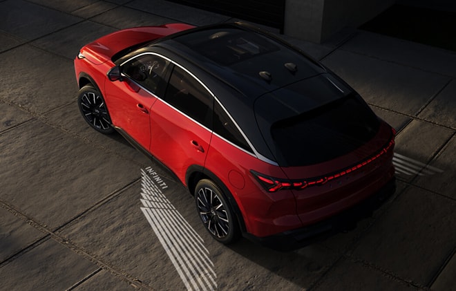 INFINITI QX65 exterior features
