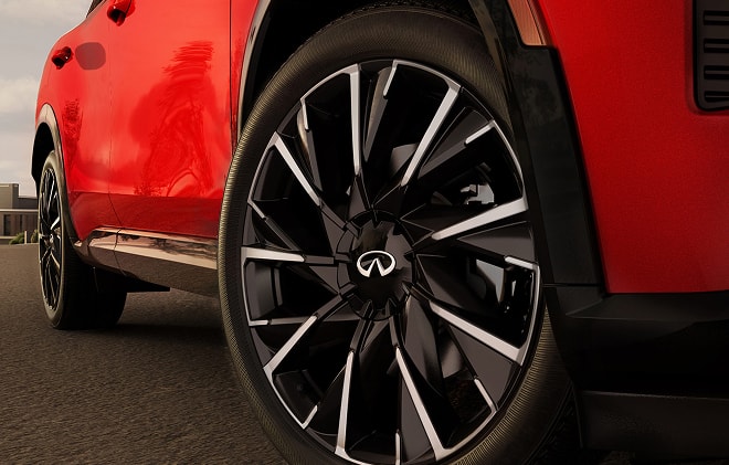 INFINITI QX65 exterior features