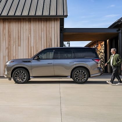 2026 INFINITI QX80 parked
