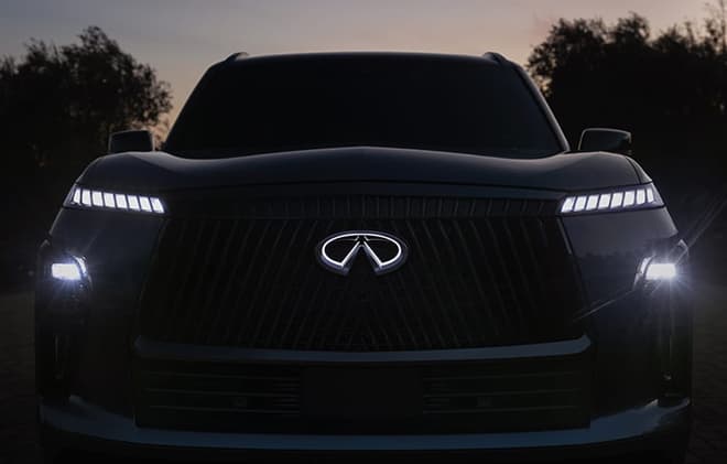 INFINITI QX80 grille 