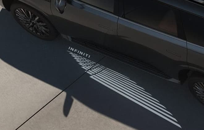 QX80 WELCOME FEATURE