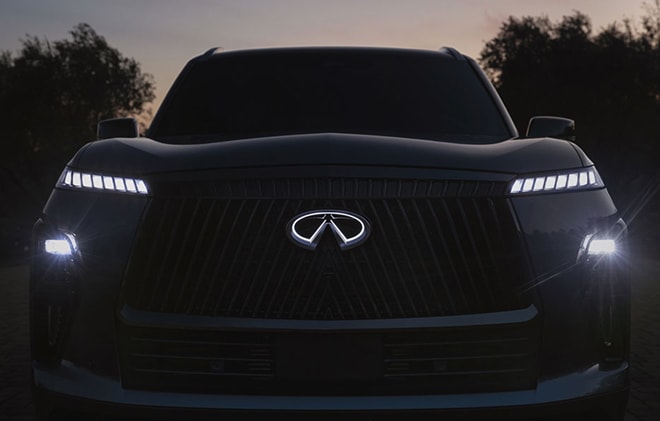 INFINITI QX80 grille 