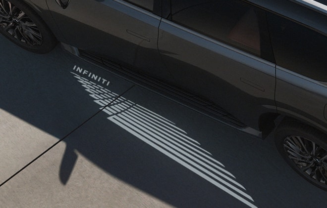 QX80 WELCOME FEATURE