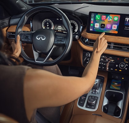 INIFINITI driver using InTouch