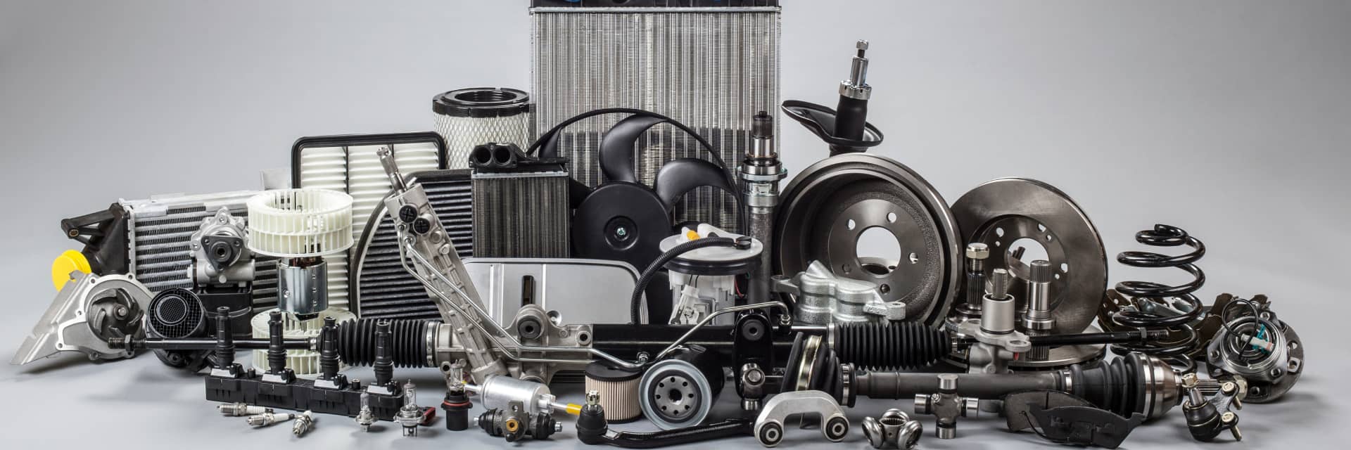 group of vehicle parts