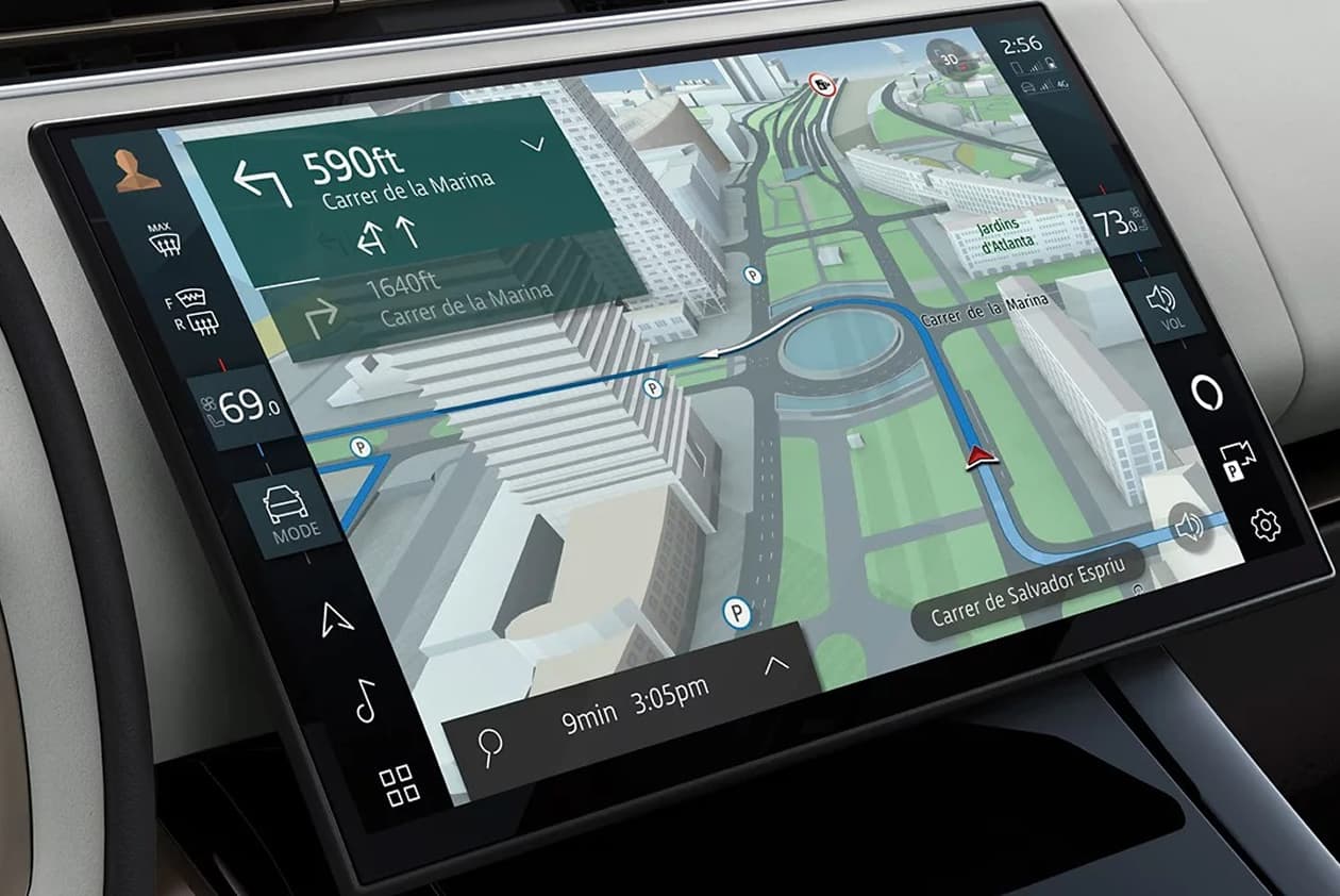 13.1-INCH TOUCHSCREEN