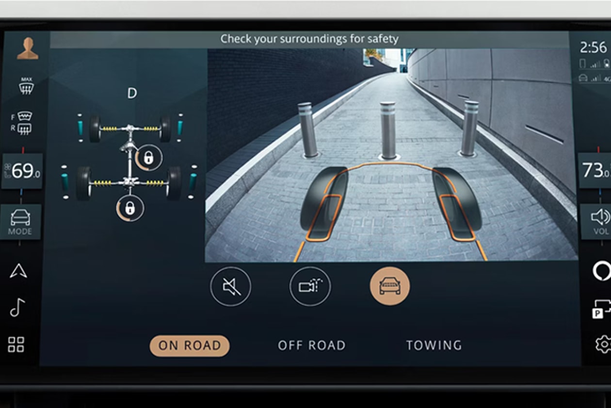 Range Rover Sport 3D Surround Camera and Clearsight Ground View