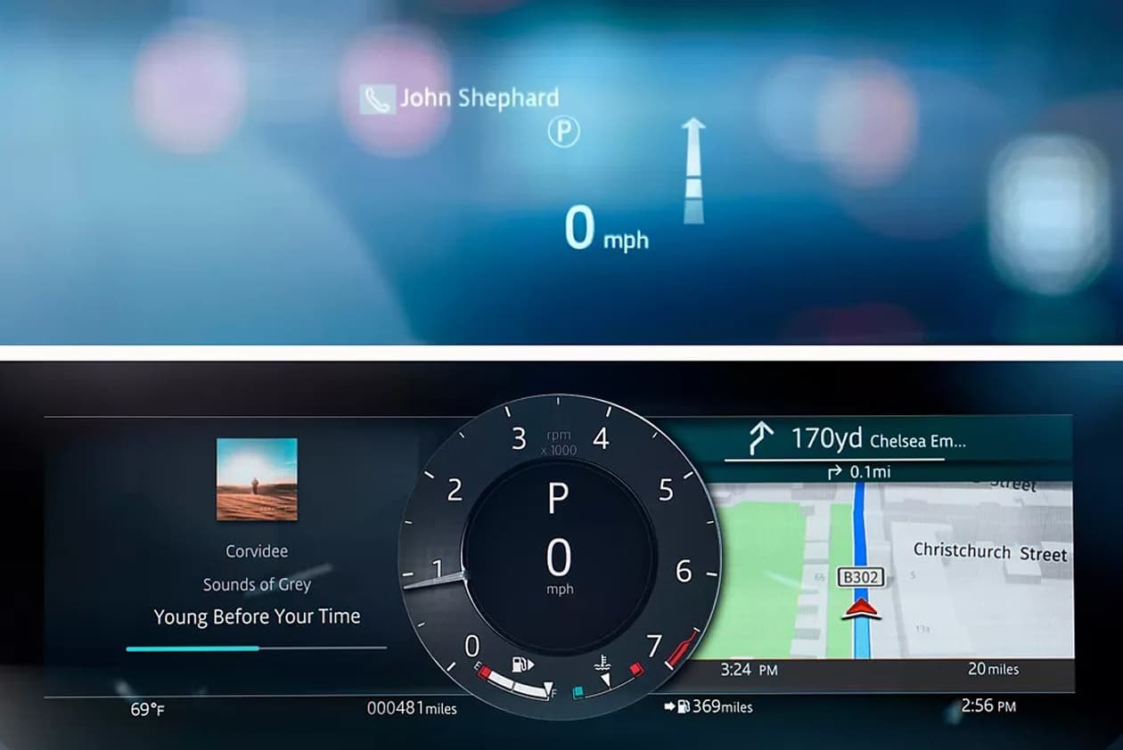 12.3" Interactive Driver Display and Head-Up Display