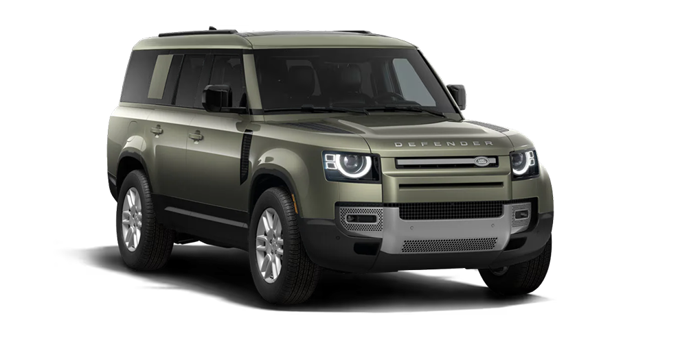 Defender 130 angled interior front view