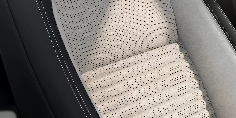 Discovery Sport close up interior view of the driver's seat