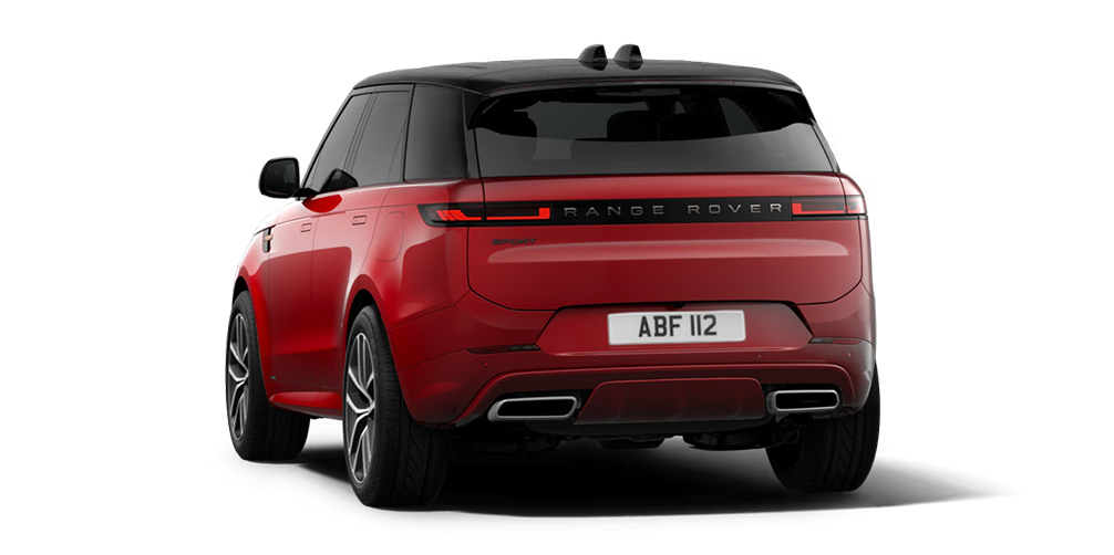 Range Rover Sport exterior angled back view