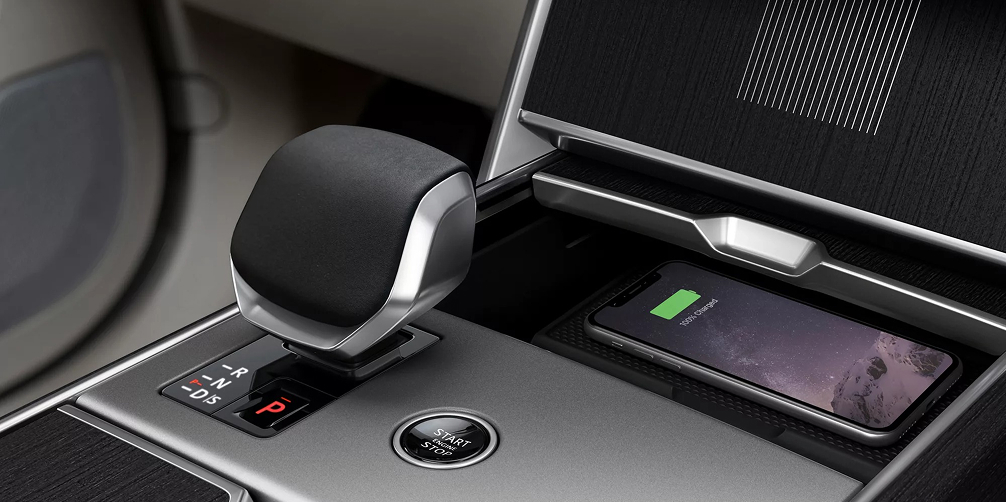 Range Rover interior gear shift