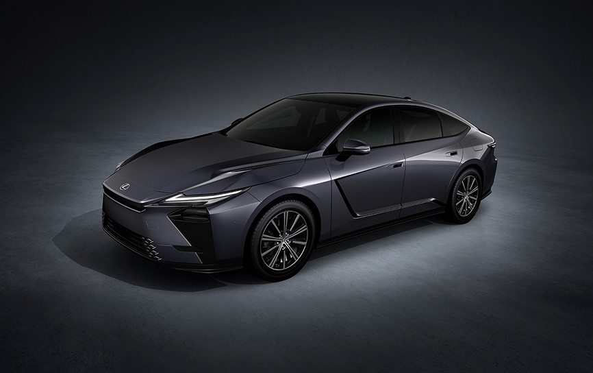 ES 350h shown in Cloudburst Gray.