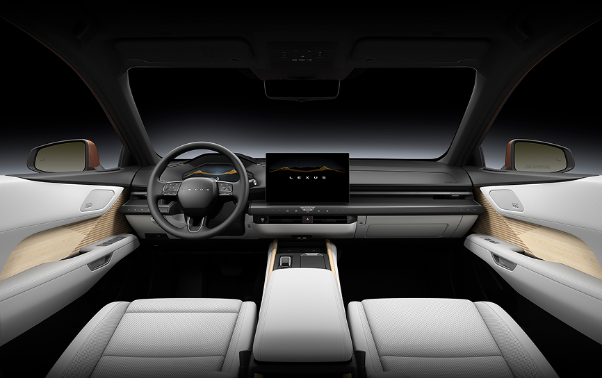 ES 500e Luxury shown in White with Bamboo trim.