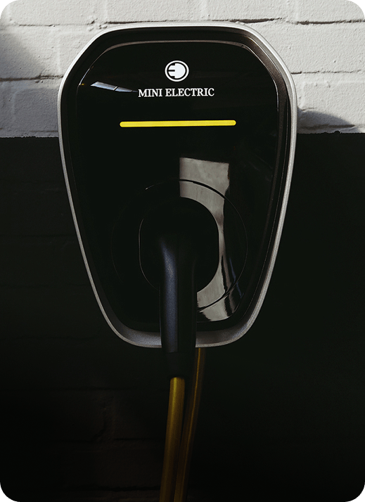 Close-up of a MINI Wallbox