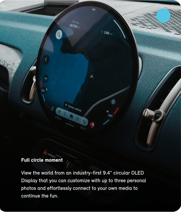 The MINI OLED Display.