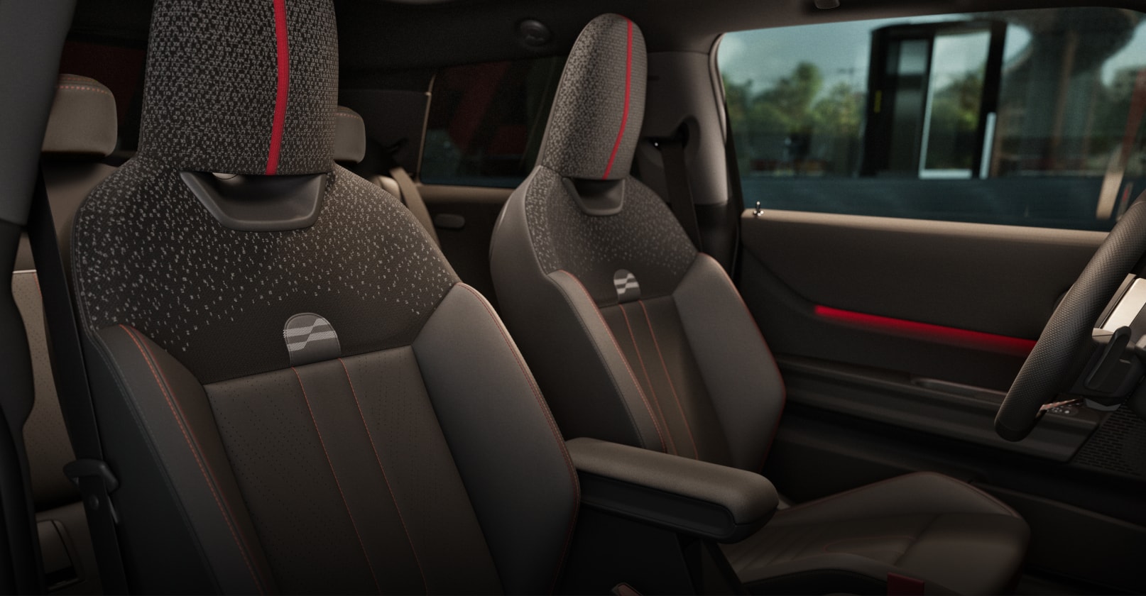 The JCW Sport Seats. 
