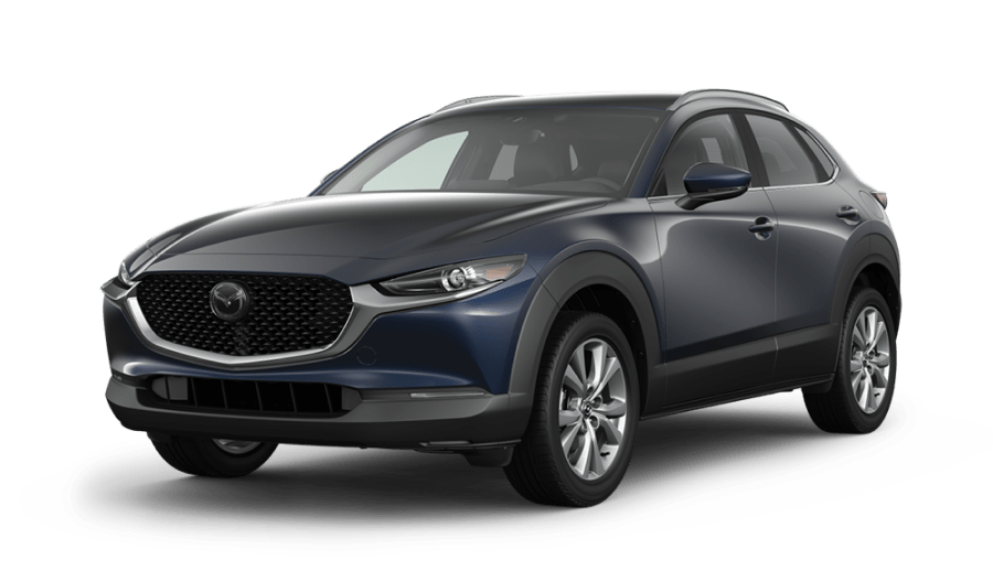 2022 Mazda CX-30 in Deep Crystal Blue Mica