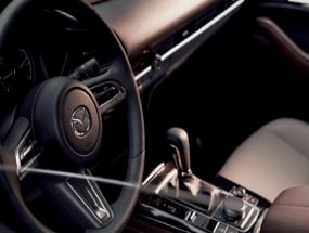 2022 Mazda CX-30 steering wheel & console