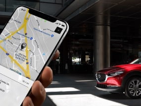 Vehicle Finder on a phone app