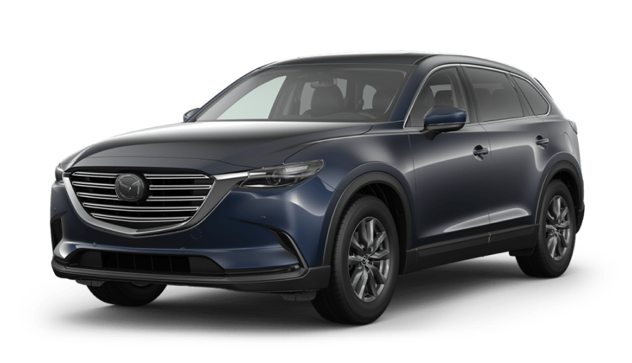 2022 Mazda CX-9 in Deep Crystal Blue Mica
