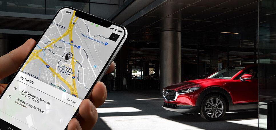 vehicle finder on phone