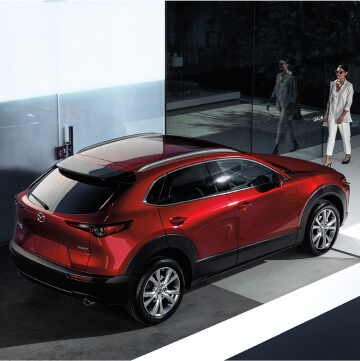 Mazda CX-30 top view