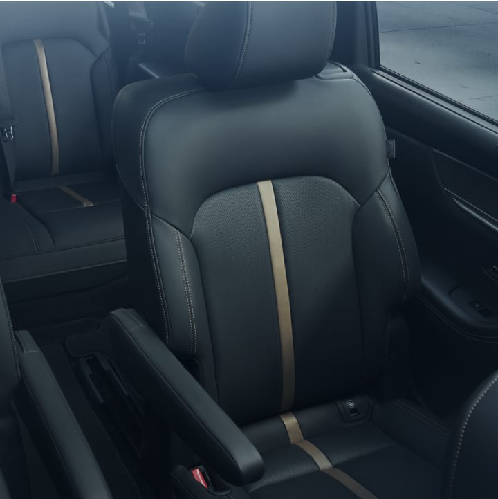 Mazda CX-90 PHEV nappa leather seating