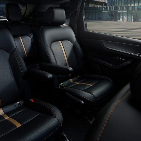 Mazda CX-90 PHEV seats. 