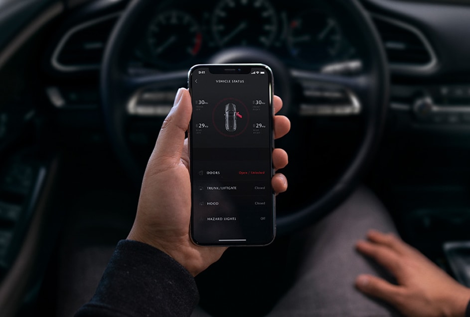 vehicle health and status on a smartphone