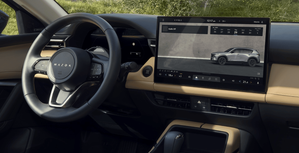15.6-inch center touchscreen display