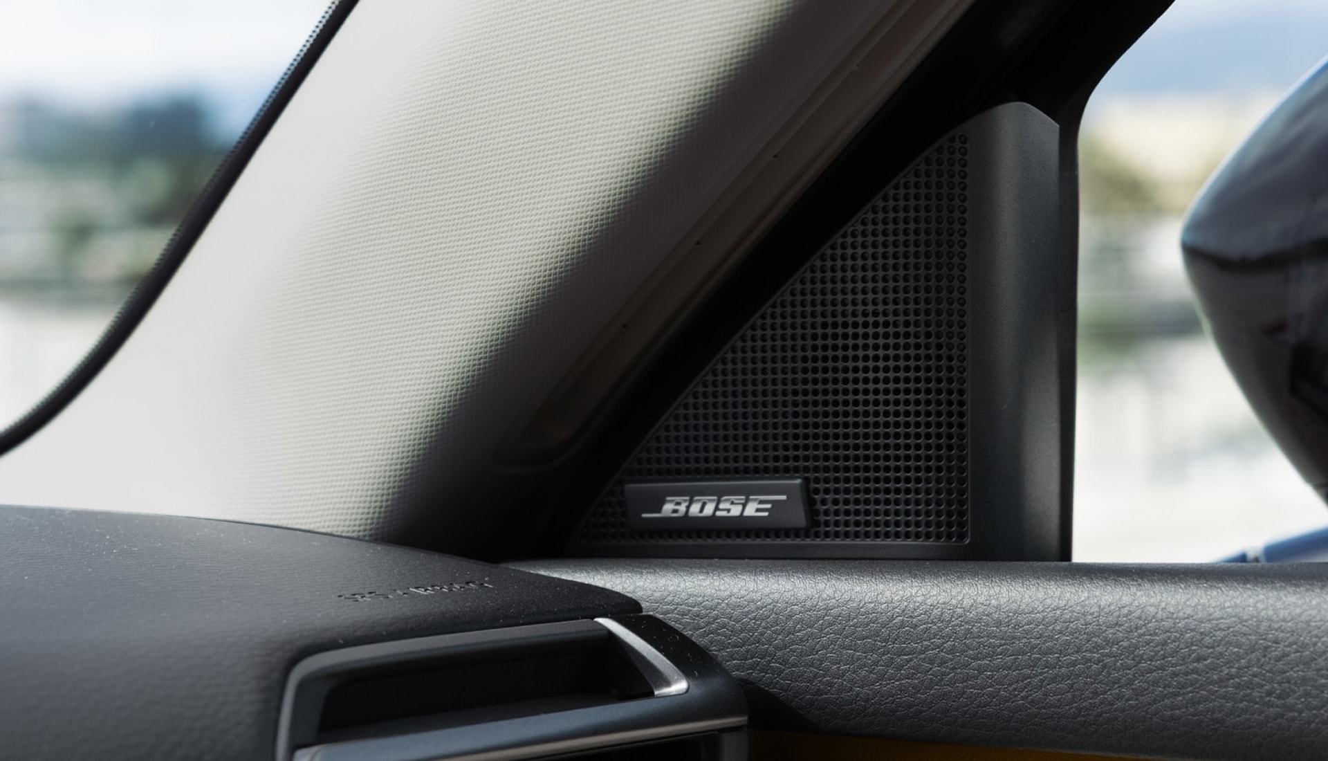 bose speaker in the door of a 2026 CX-5 