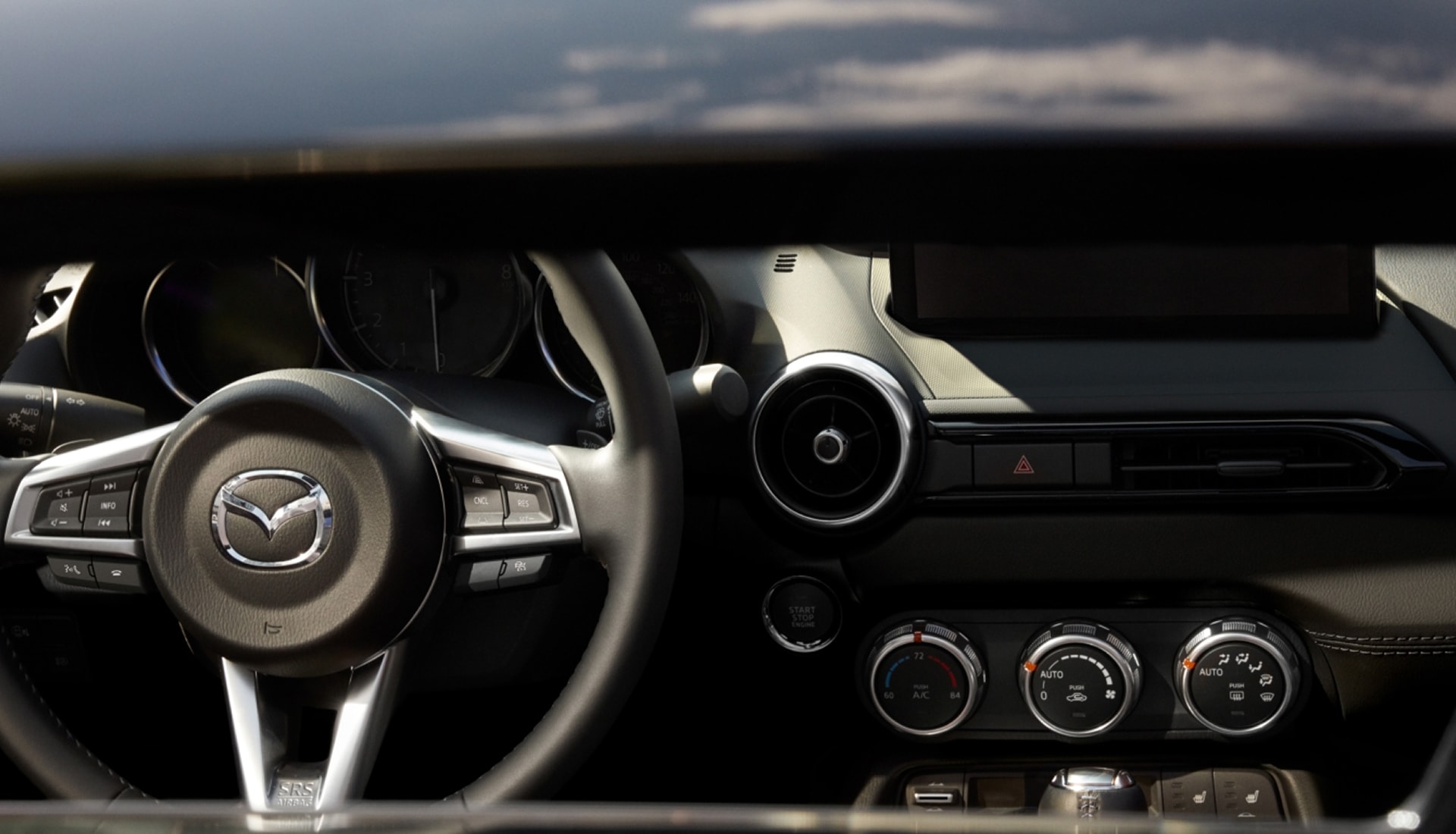 2026 Mazda MX-5 Miata RF steering wheel