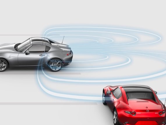 Rear and side facing sensors