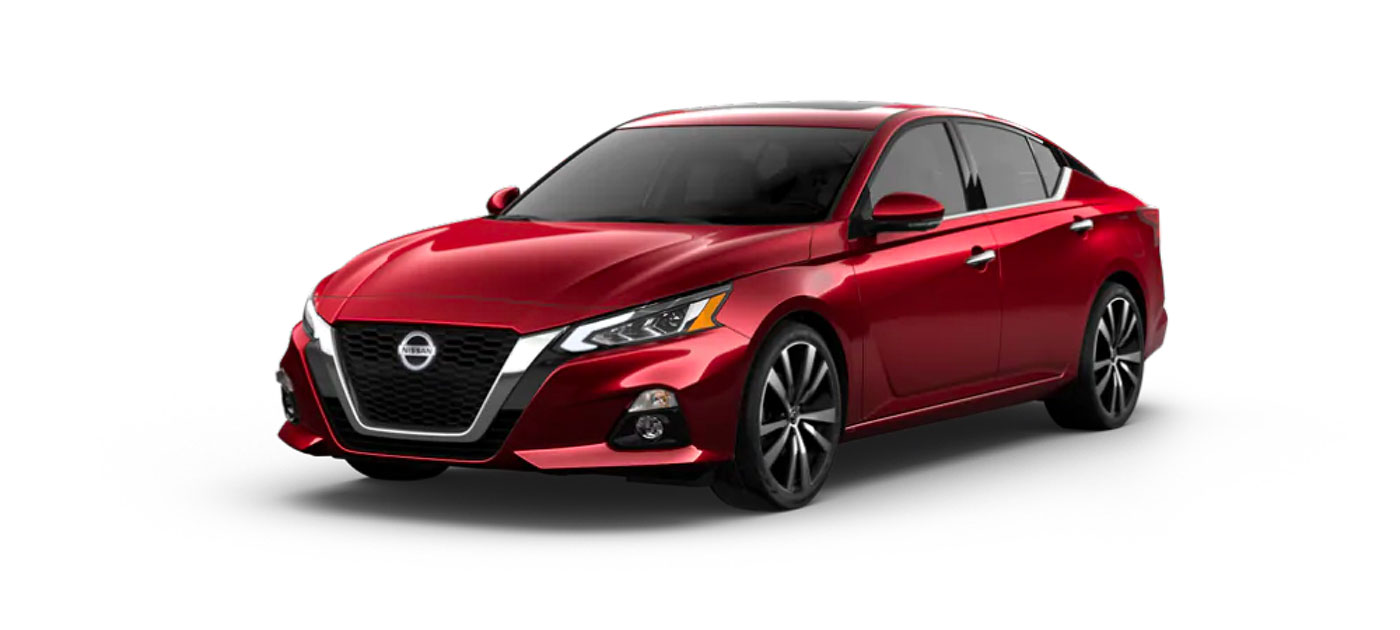Scarlet Ember Tintcoat Nissan Sedan