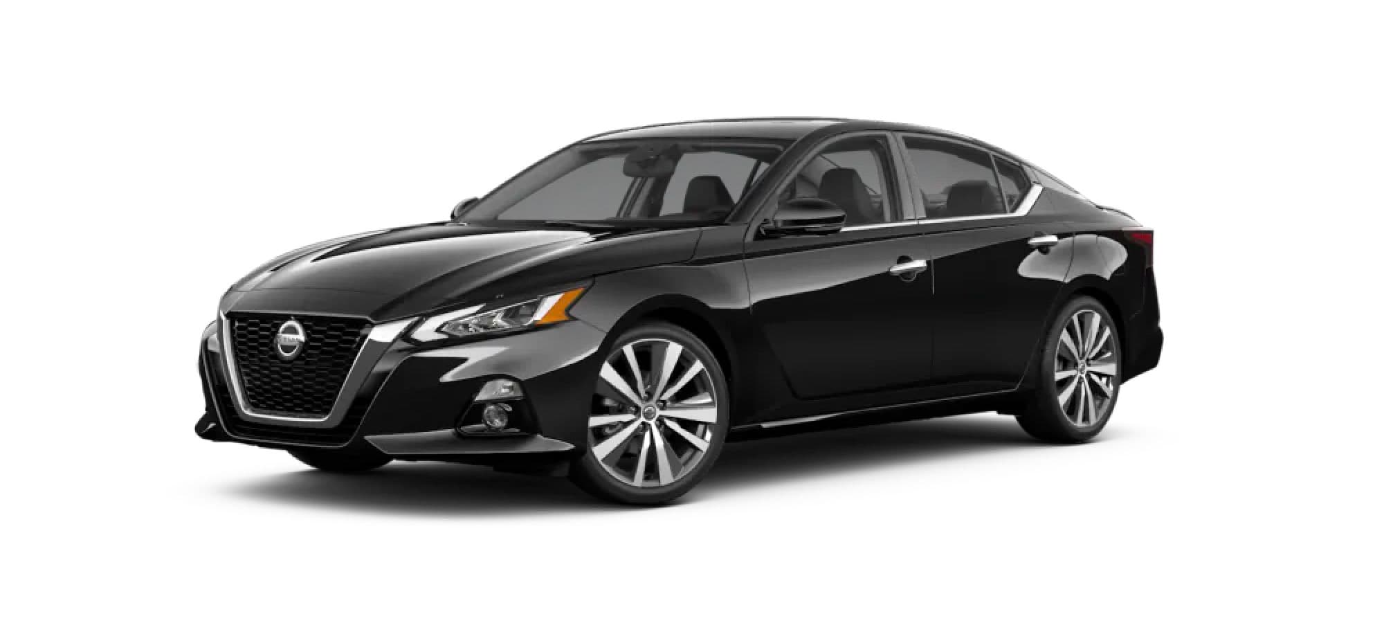 Super Black Nissan Sedan