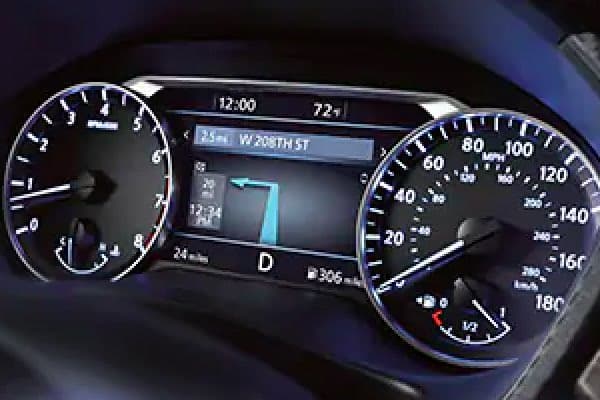 Digital Display Featuring Turn By Turn Navigation