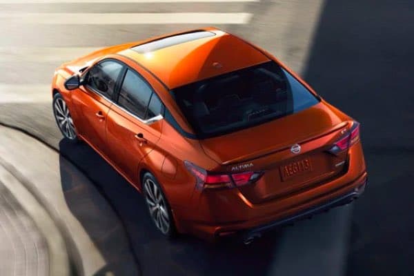 Nissan Altima Turning a Corner