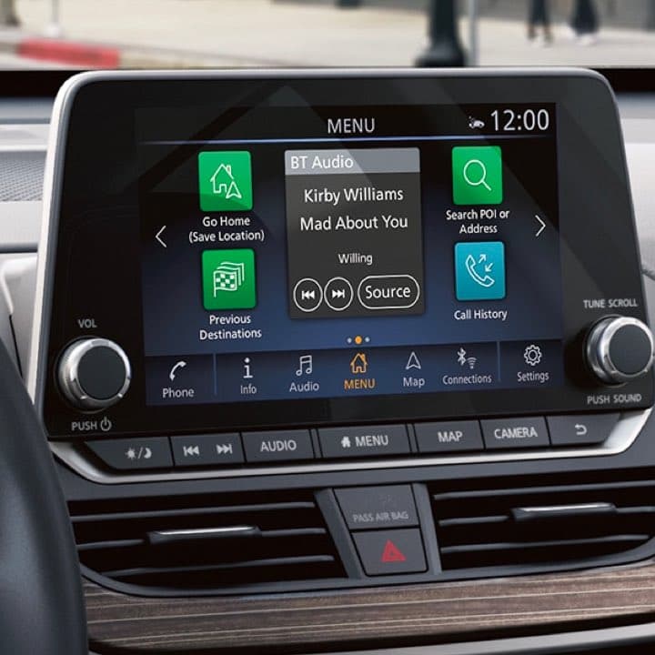 Close up of dashboard display