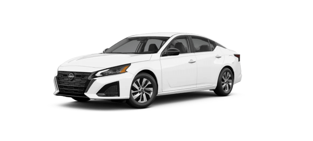 Nissan Altima Glacier White Exterior