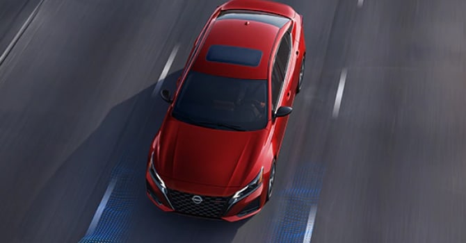 2023 Nissan Altima Top View