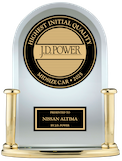 2025 Altima – #1 for New-Vehicle Quality among Midsize Cars