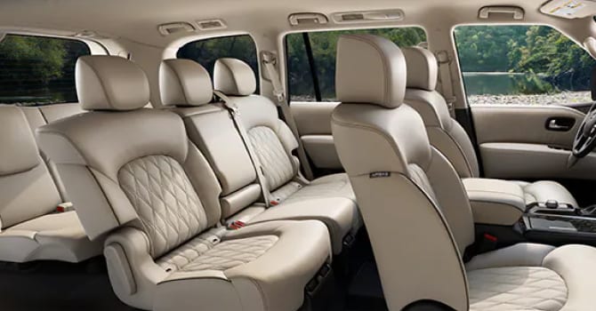 2023 Nissan Armada interior