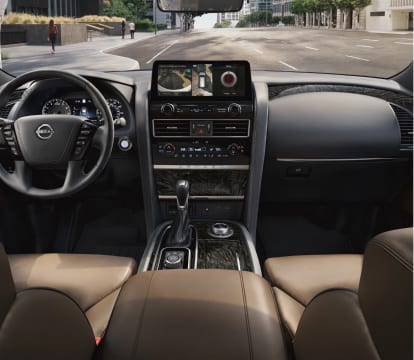 2023 Nissan Armada dashboard