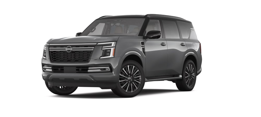 2026 Nissan Armada in Super Black/Gun Metallic