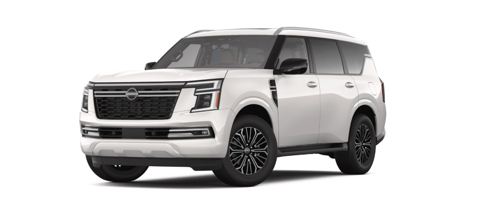 2026 Nissan Armada in Aspen White Tricoat