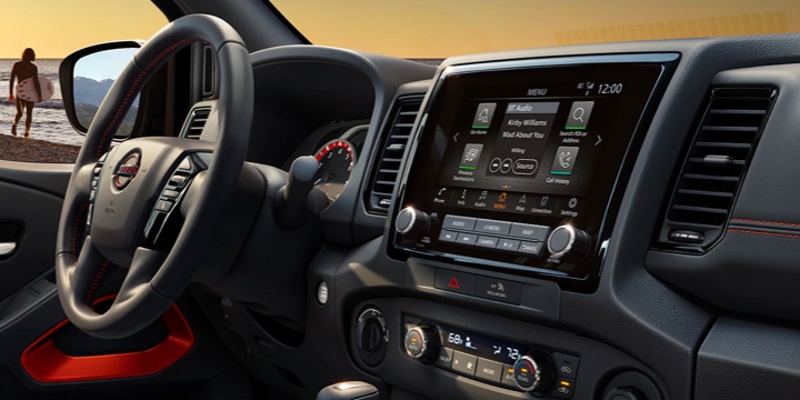 2022 Nissan Frontier dash