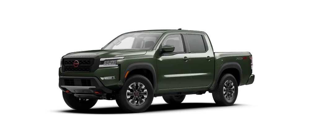 Tactical Green Metallic Nissan