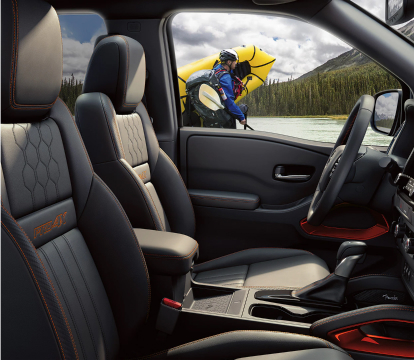 2023 Nissan Frontier Interior side view